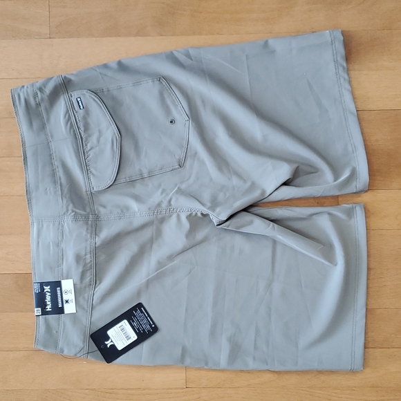 Mens HURLEY Crossover Board Shorts Swim Trunks Size 30 NWT iguana olive - Picture 4 of 4